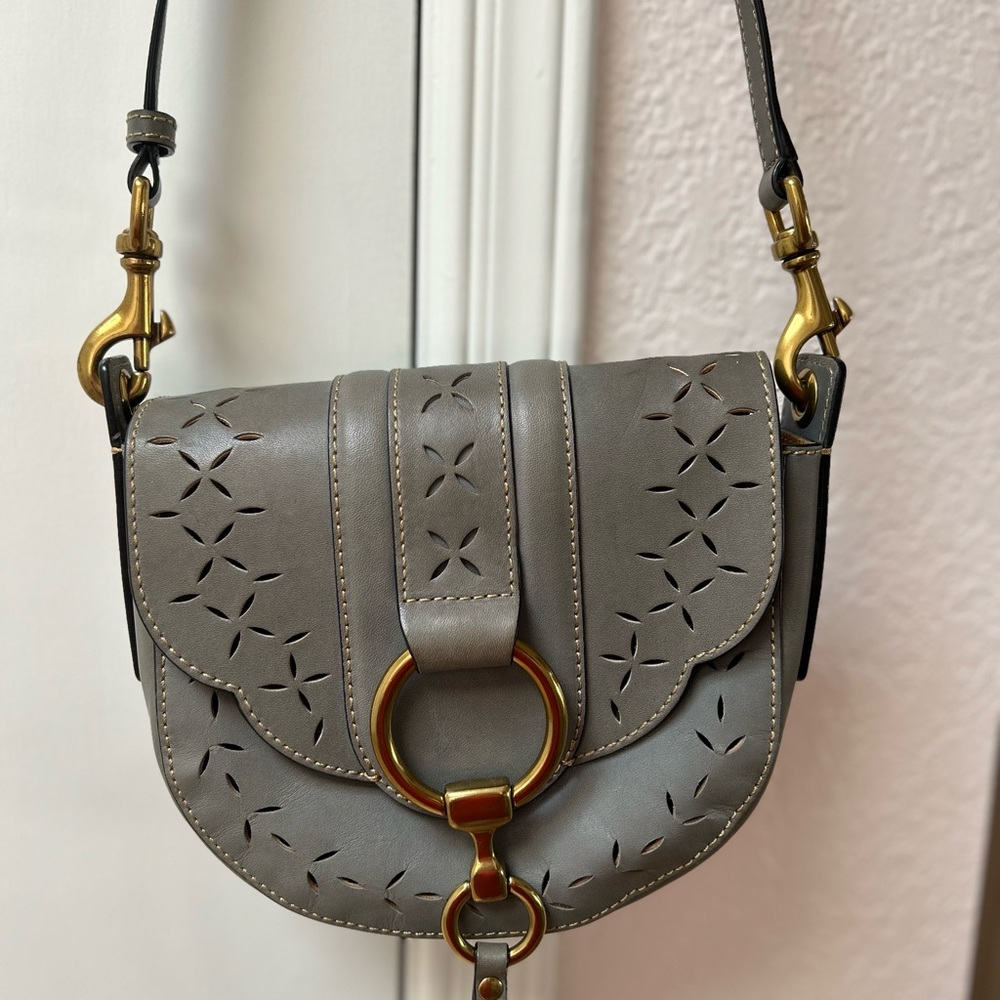 Frye leather crossbody bag.